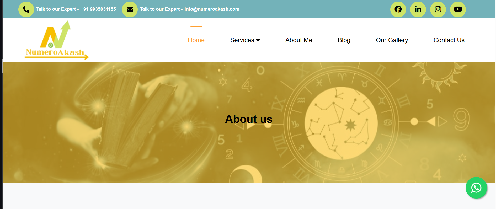 Numerologist Website